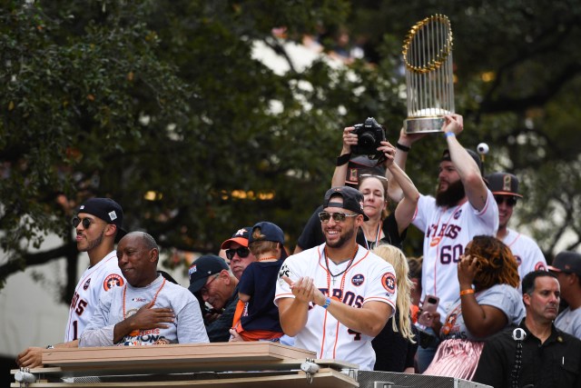 Recibimiento de los Astros de Houston. Shanna Lockwood-USA TODAY Sports