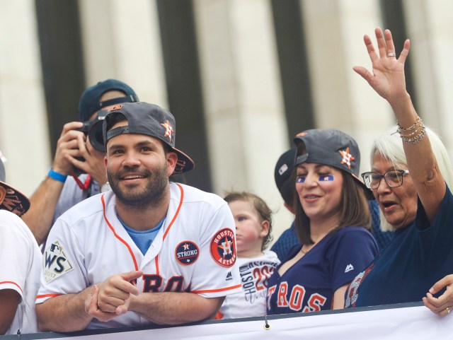 Recibimiento de los Astros de Houston. Shanna Lockwood-USA TODAY Sports