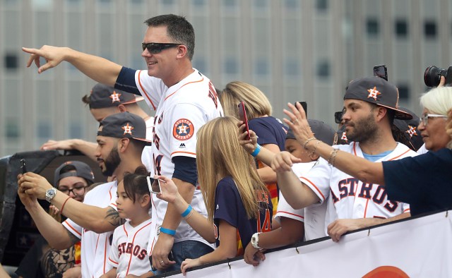 Recibimiento de los Astros de Houston. Shanna Lockwood-USA TODAY Sports