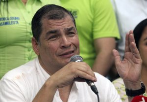 El expresidente ecuatoriano Rafael Correa pidió asilo en Bélgica