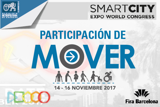 Alcaldía Metropolitana participa en el Congreso de Ciudades Inteligentes con Proyecto Mover