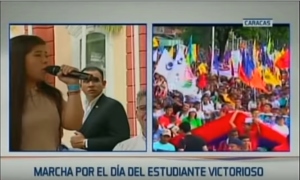 Estudiantes revolucionarios han “volvido” a pedir a Maduro reivindicación del pasaje (VIDEO)