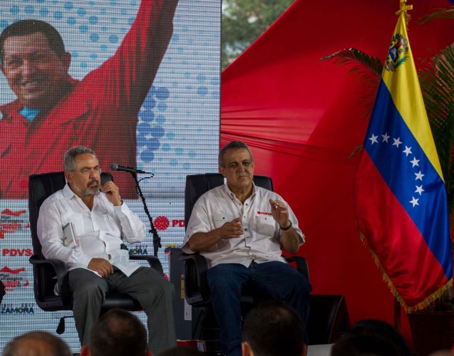 Nelson Martínez y Eulogio del Pino (Foto EFE)