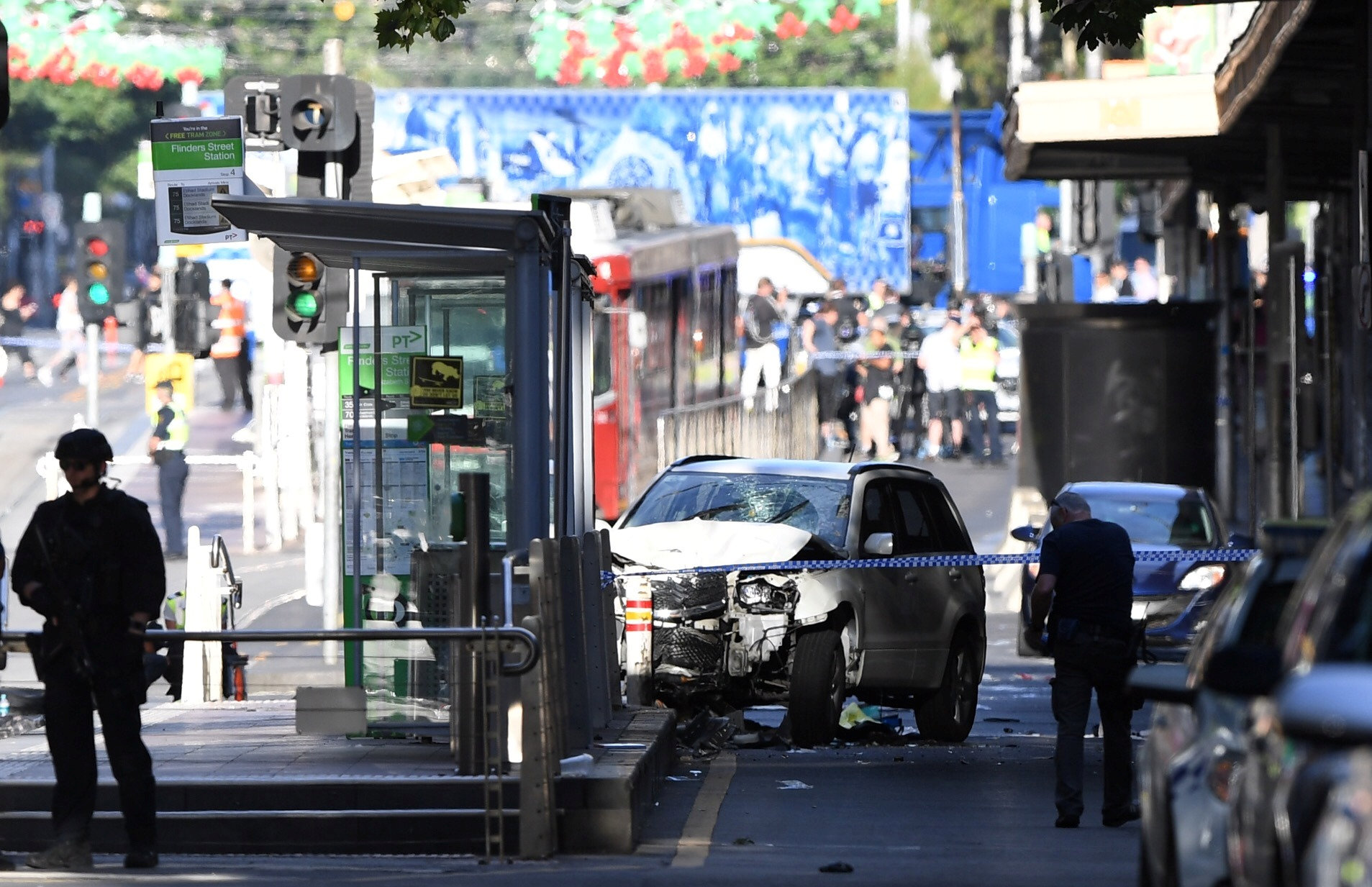 Investigan el atropello masivo en el centro de Melbourne