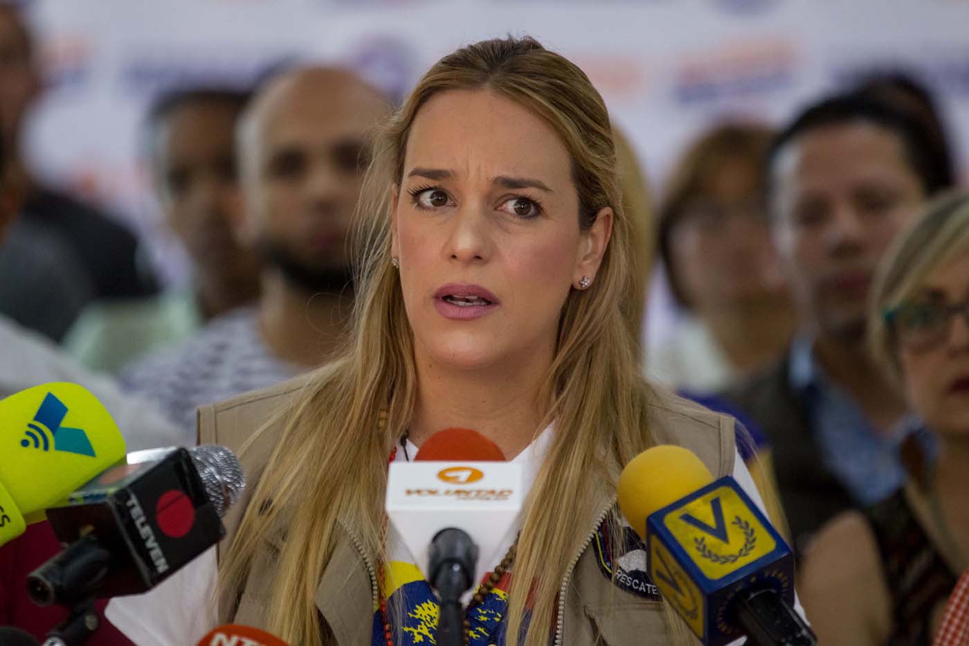 Lilian Tintori: Luchamos por la libertad de todos los presos políticos