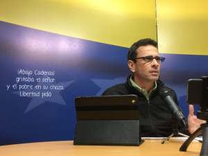 Capriles: La abstención es reflejo de la crisis institucional en el país