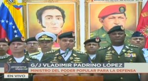 Padrino López calificó de “ridículas y estúpidas” las sanciones de EEUU contra militares