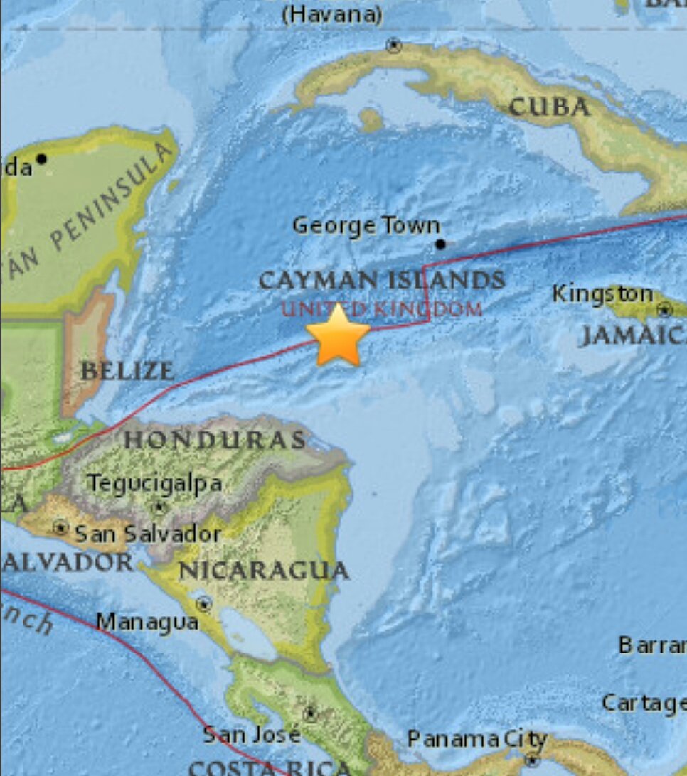 Gobierno de México descarta formación de tsunami por sismo en el Caribe