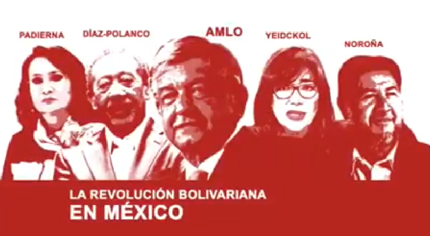 La innegable alianza del Psuv y el partido Morena de México (Video)