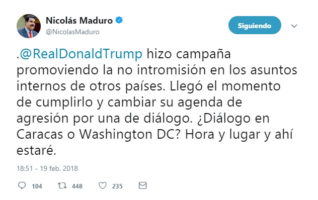 MADURO TUIT