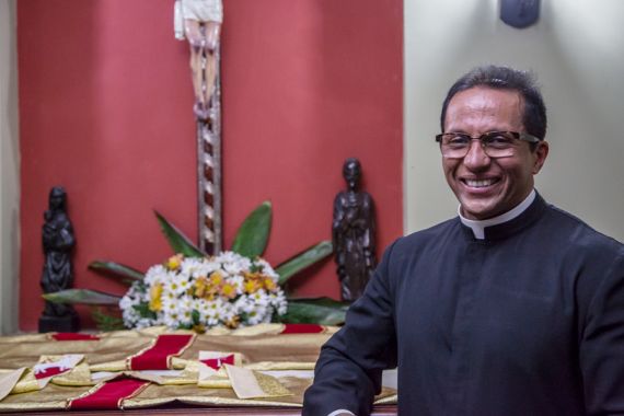 Acevedo, párroco de Nuestra Señora de la Candelaria, fue uno de los acusados por la dictadura