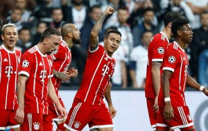 Bayern le gana 3-1 a Besiktas y se mete en cuartos de final Liga de Campeones