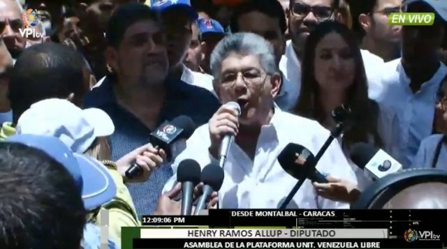 Henry Ramos Allup desde Montalbán 