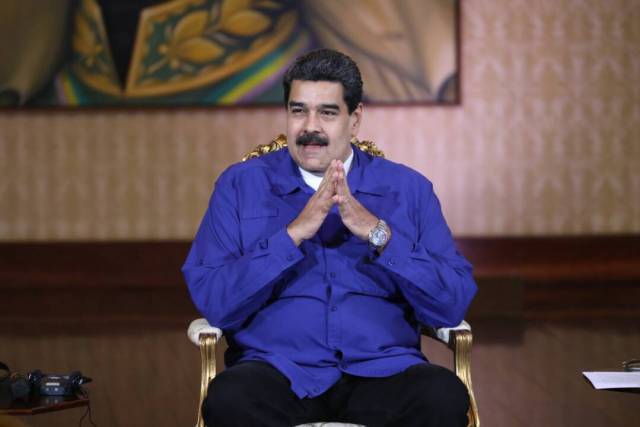 El presidente Nicolás Maduro. @VTVcanal8