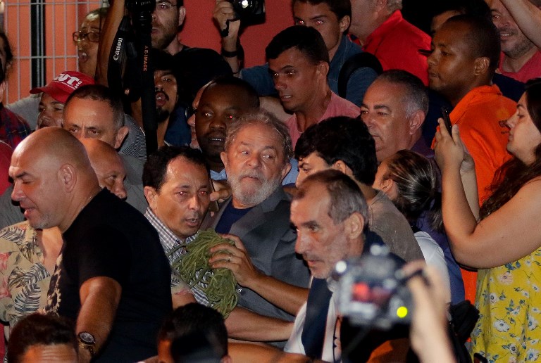 Jueza admite analizar petición de la Policía Federal de traslado de Lula