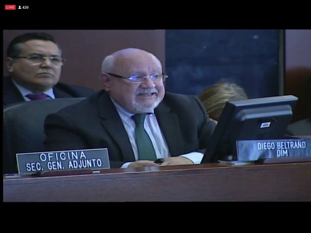 Diego Beltrand, Director Regional para América del Sur de la Organización Internacional para las Migraciones. Foto: Captura de pantalla.