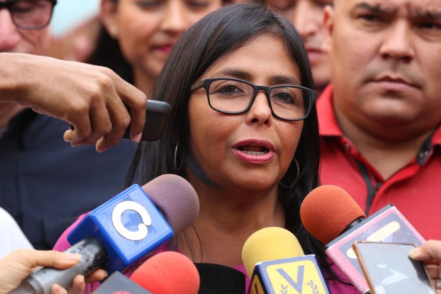 Delcy Rodríguez, presidenta de la Asamblea Nacional Constituyente // Foto AVN