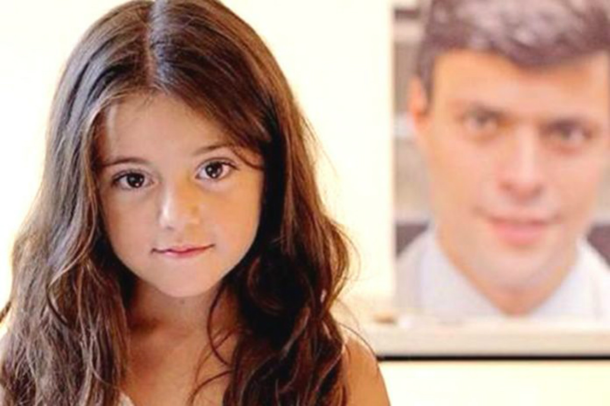 ¡Emotivo! Este es el tema que escribió la hija de Lilian Tintori y Leopoldo López para su padre