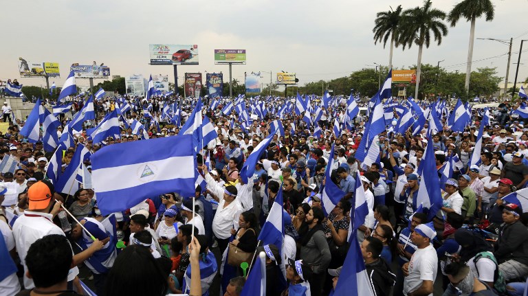 Crearon unidad opositora contra gobierno de Ortega en Nicaragua