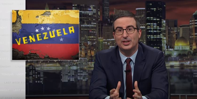 Last Week Tonight: John Oliver y Wilmer Valderrama se burlan del “pajarito de Maduro”