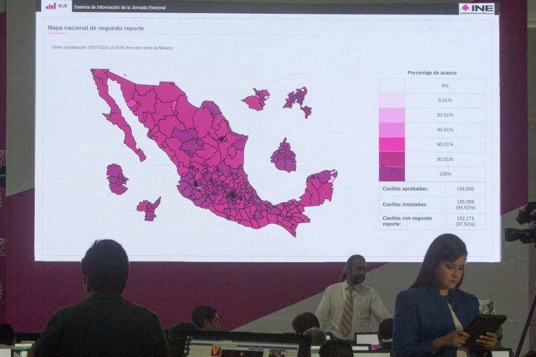 Coalición de izquierdas triunfa en varios estados mexicanos, según sondeos