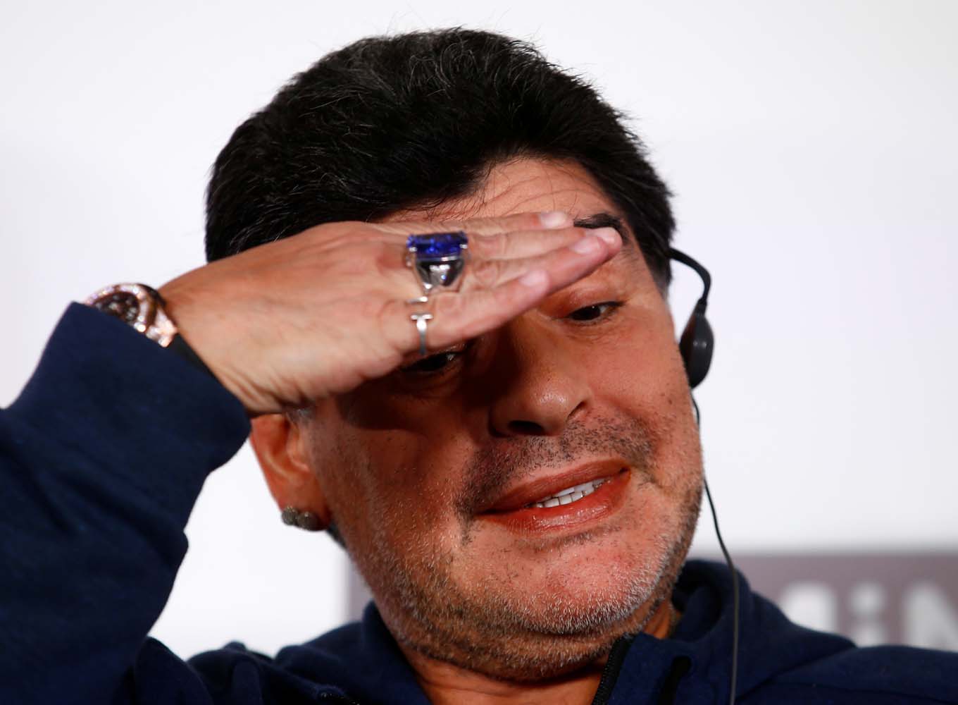 Maradona renuncia como entrenador de Gimnasia y Esgrima La Plata