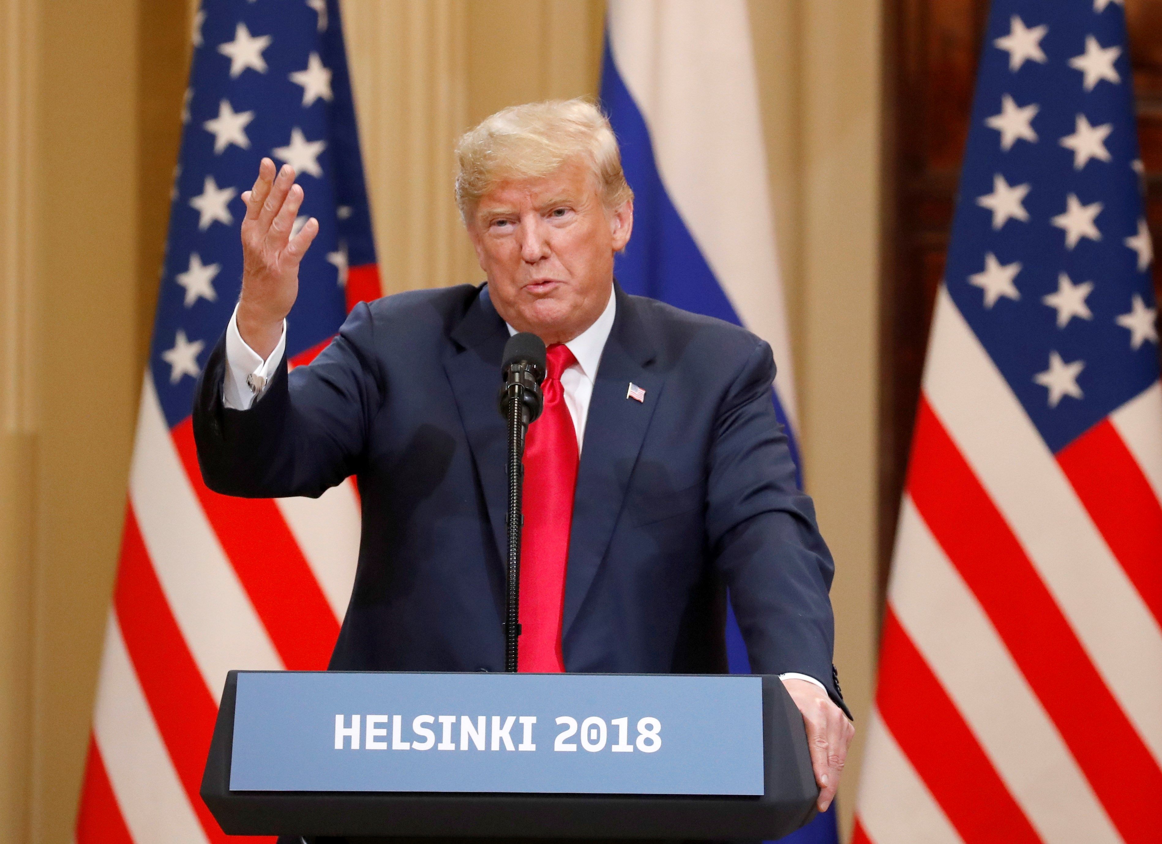 Trump afirma que su gobierno ha sido el más firme con Rusia