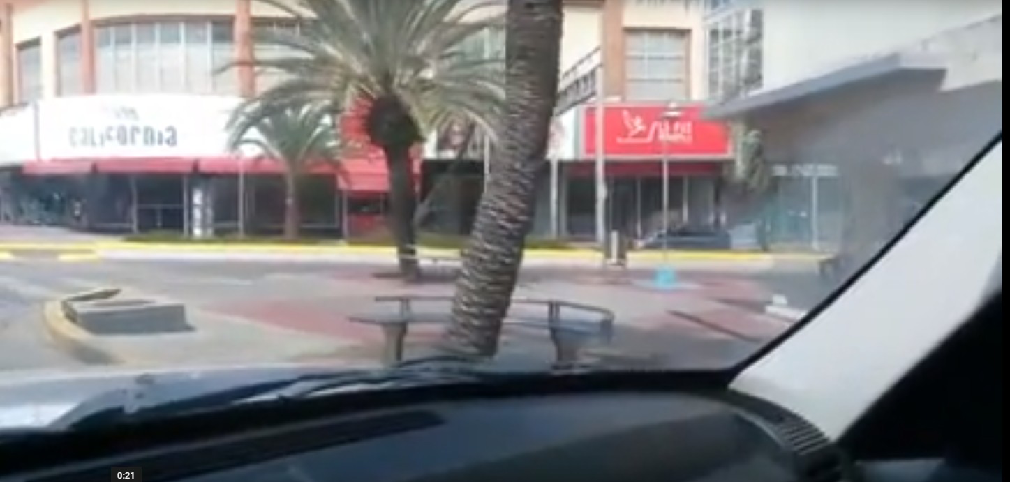 Se vale llorar: Así está la avenida Santiago Mariño en Porlamar (VIDEO)