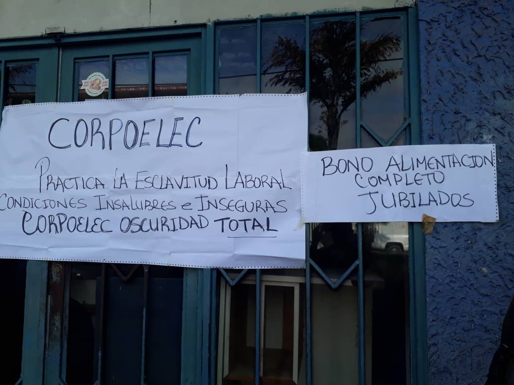 Trabajadores de Corpoelec-Cojedes exigen mejoras laborales #4Jul (fotos)