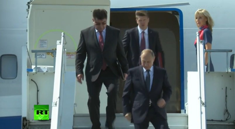 Putin llega a Helsinki para la cumbre con Trump