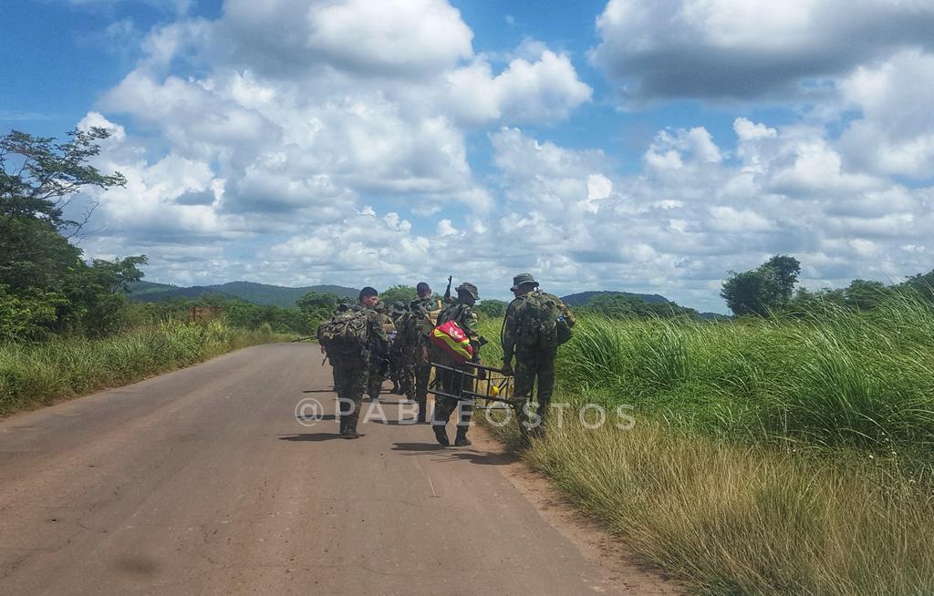 Hallan 14 cráneos en una fosa común en Bolívar