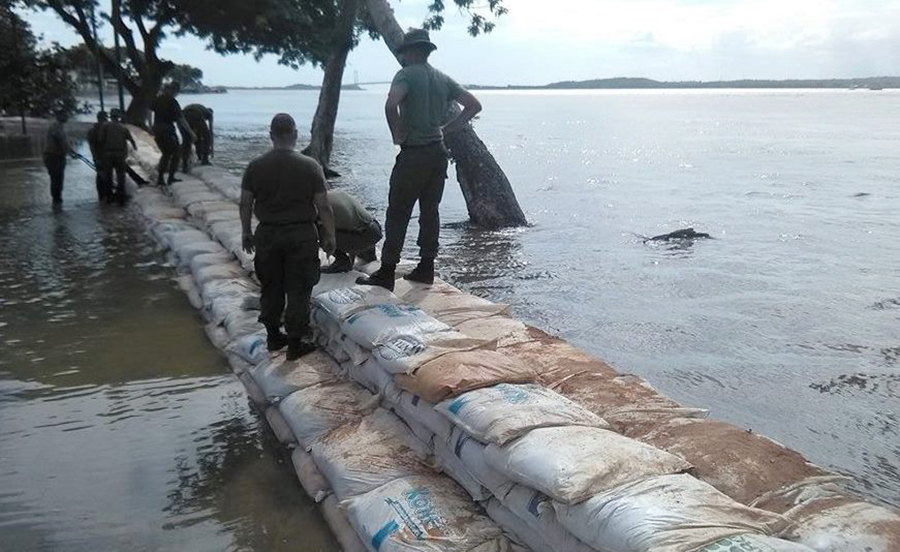 Protección Civil advierte que continuarán las crecidas de los ríos Orinoco y Caroní