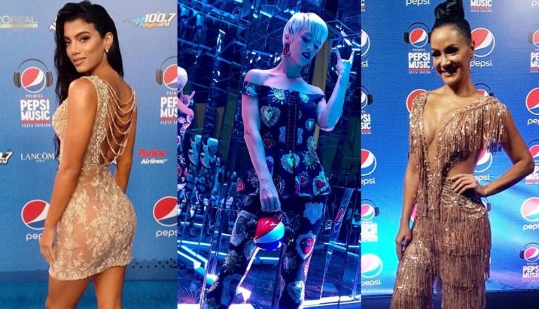 Premios Pepsi Music 2018: Ellas fueron las mejores vestidas de la alfombra azul