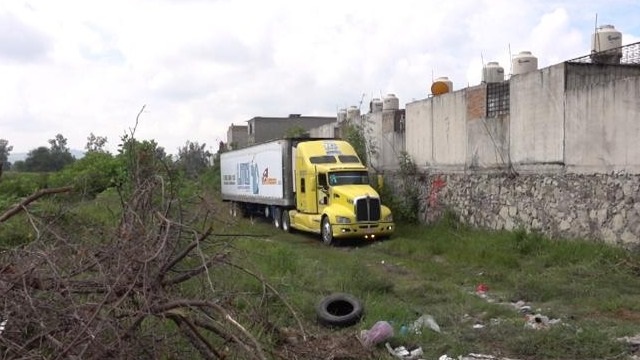 Un contenedor con hasta 100 cadáveres fue abandonado en 2 ocasiones en México