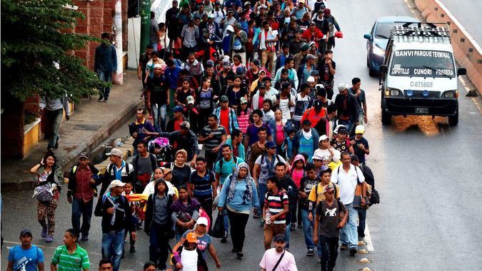 Los migrantes de Venezuela, Honduras y Nicaragua agitan toda América