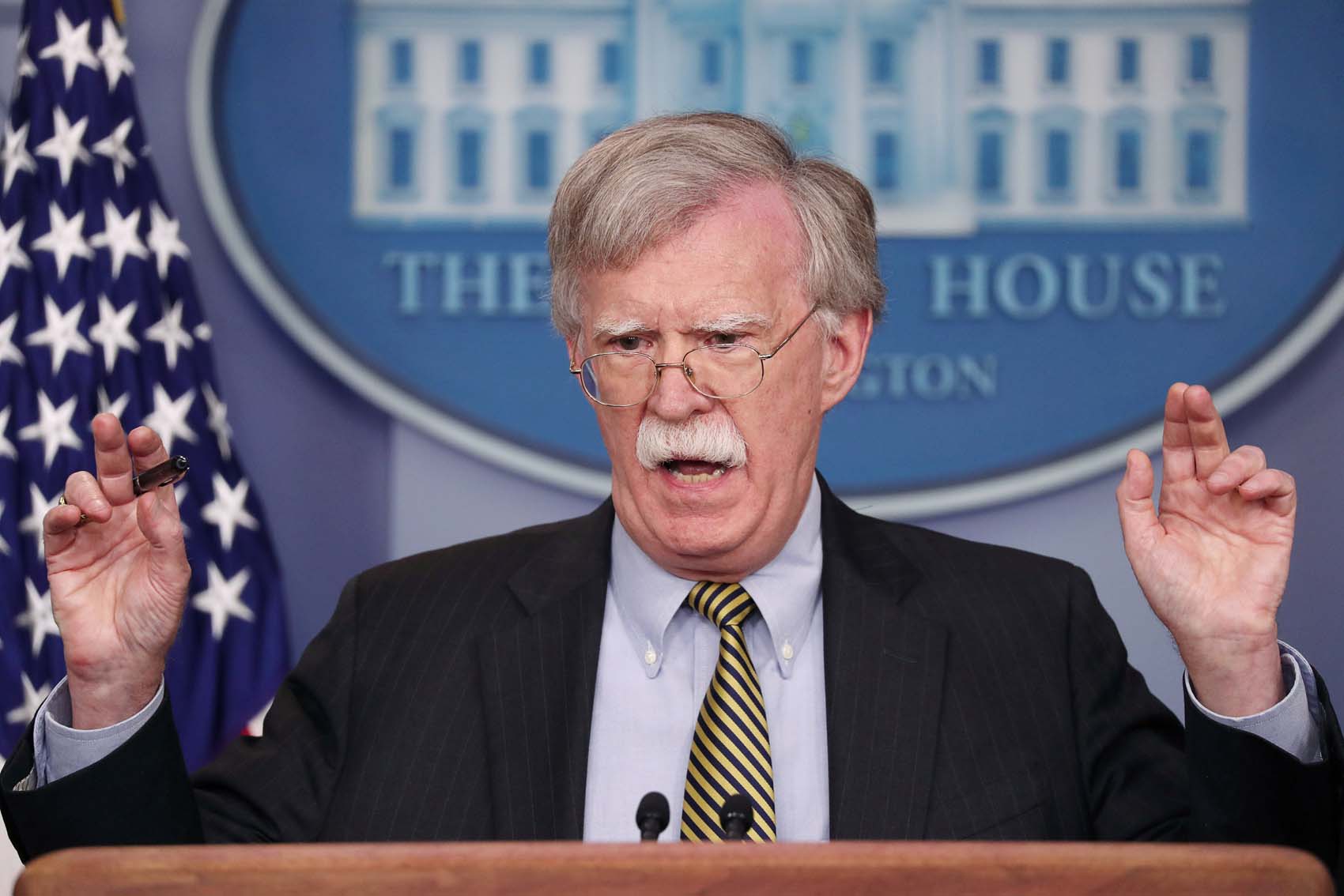 John Bolton: La administración de Trump apoya resueltamente al presidente de la AN, Juan Guaidó