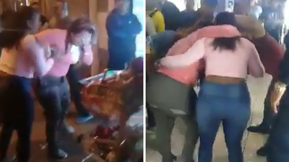 ¡Cegada por los celos! Peruana le arrojó thinner en el rostro a una venezolana por “robarle el marido” (VIDEO)