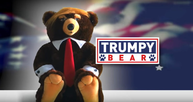 Qué es el “Trumpy Bear”, el osito de peluche inspirado en un iracundo mandatario