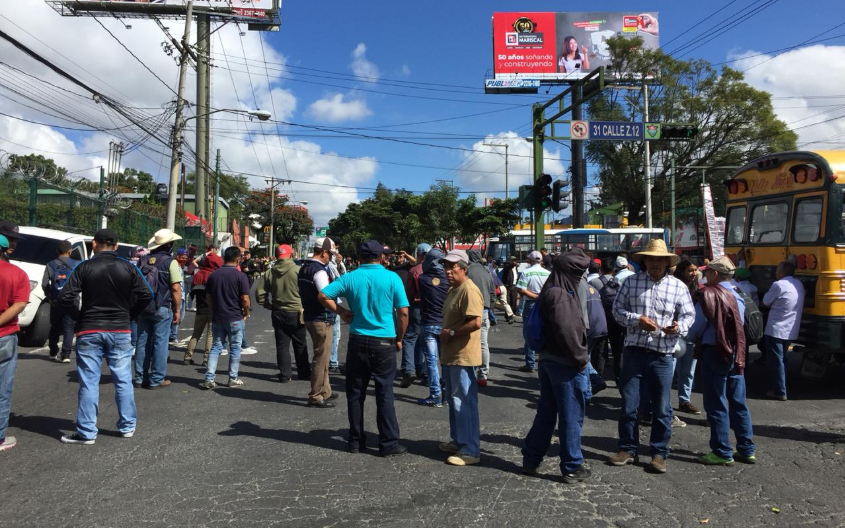 Universitarios de Guatemala protestaron contra posible reducción del presupuesto