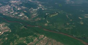 Imágenes satelitales muestran la devastación del Parque Nacional Yapacana a causa de la minería ilegal (VIDEO)