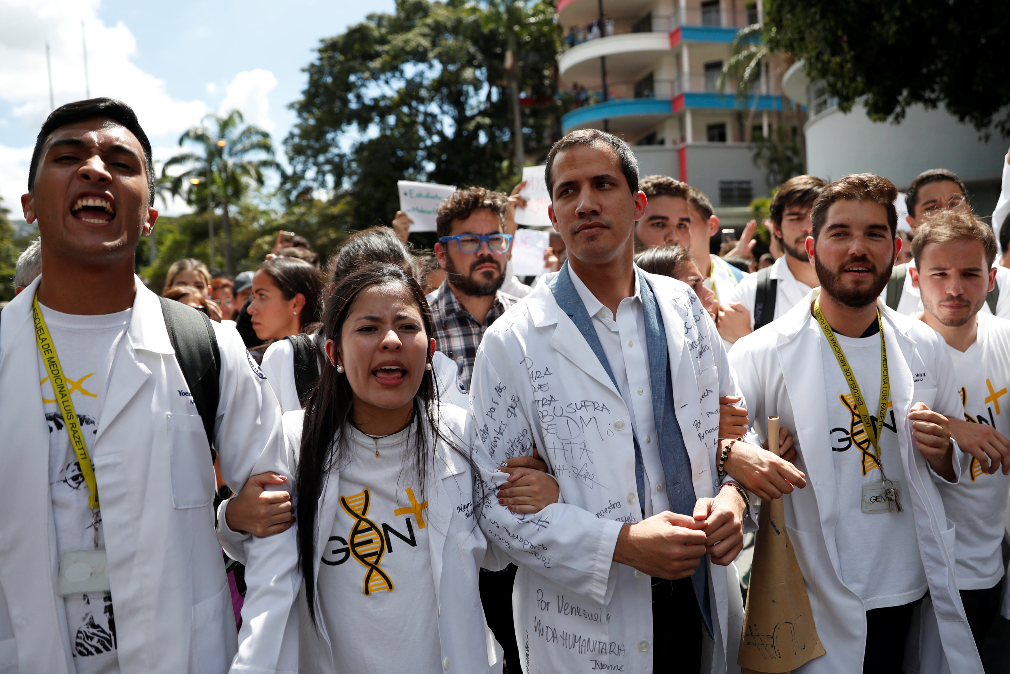 Guaidó desde la UCV: El día sábado toda Venezuela avanza como una mayoría poderosa