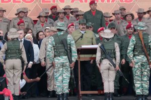 Las Milicias Bolivarianas, el cuerpo de civiles afectos a Nicolás Maduro
