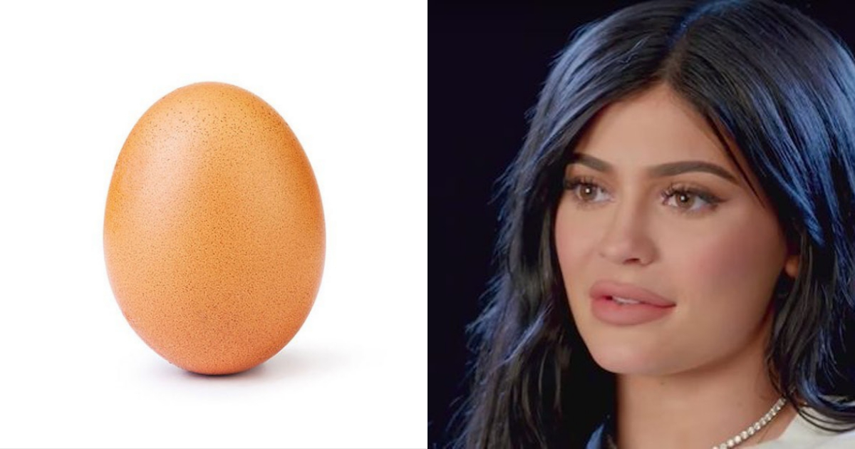 ¡FENÓMENO VIRAL! Instagram verificó cuenta del huevo que le quitó récord a Kylie Jenner