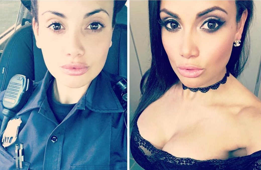 ¡Sacada de una fantasía sexual! Samantha Sepúlveda, la sexy policía ultra hot que querrás que te arreste