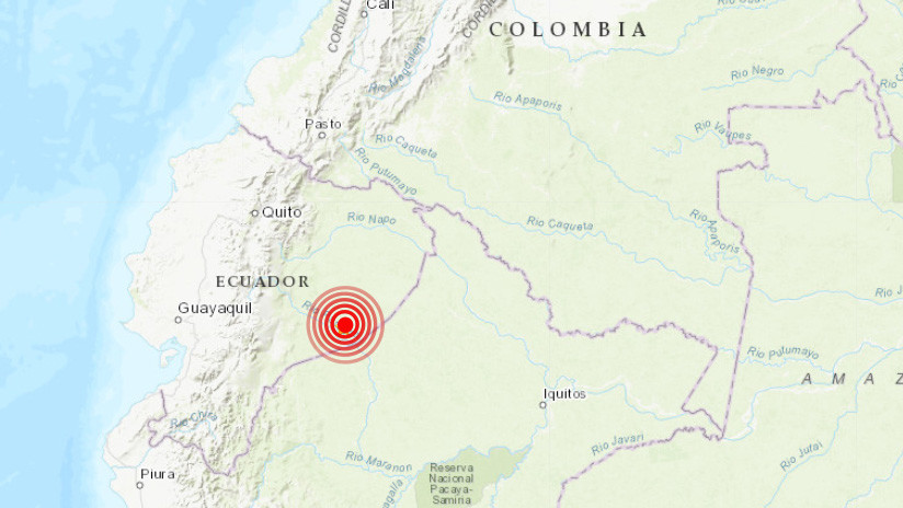 Sismo de magnitud 7,7 sacude Ecuador