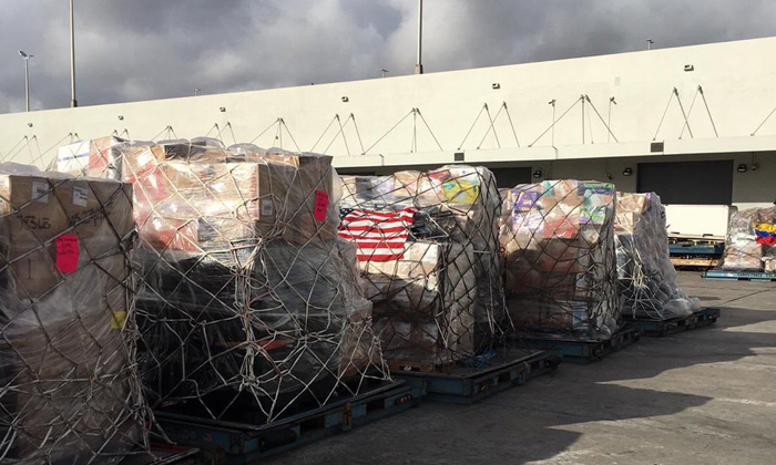 Autoridades de Curazao bloquearon la entrada de los contenedores con la ayuda humanitaria