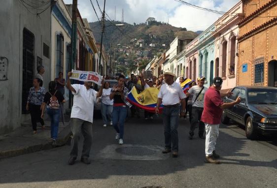 Habitantes de La Pastora se unen al llamado de Juan Guaidó #12Marzo
