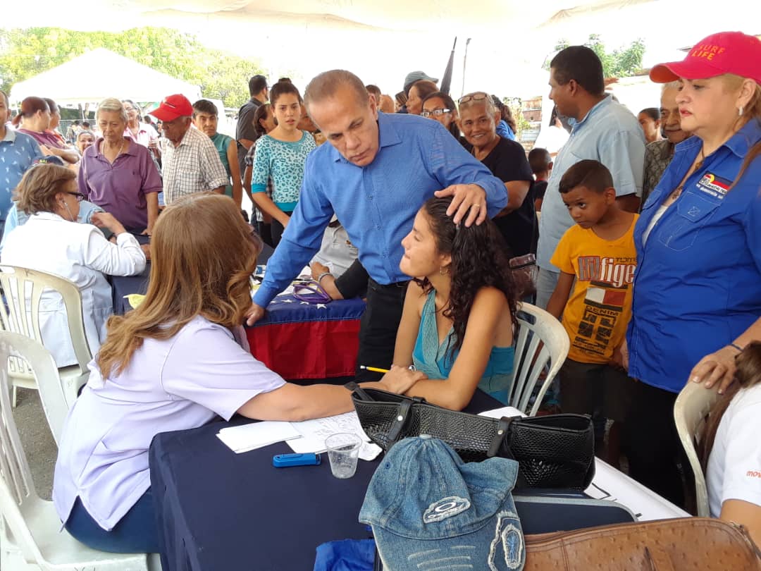 Manuel Rosales: Seguimos montando campamentos humanitarios en todo el país