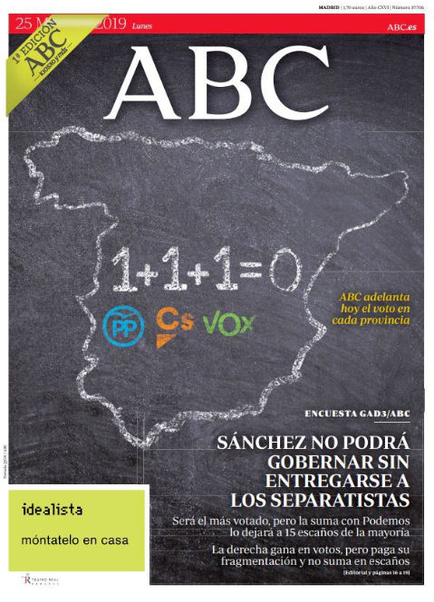 Portadas de la prensa internacional de este lunes 25 de marzo de 2019