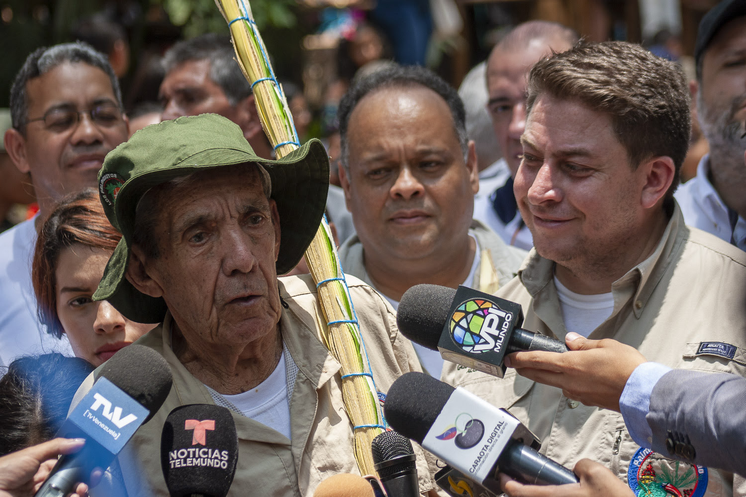 Palmero Mayor de Chacao: Con esta palma se acaba la maldad en Venezuela